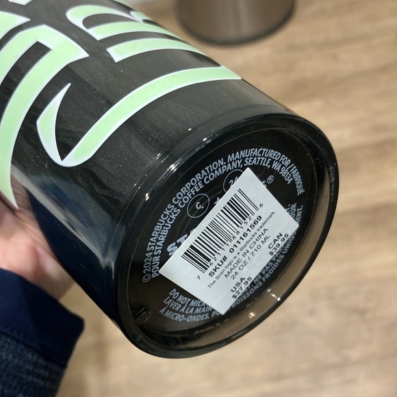 Starbucks defy gravity wicked glow in the dark tumbler NWT - Picture 2 of 7